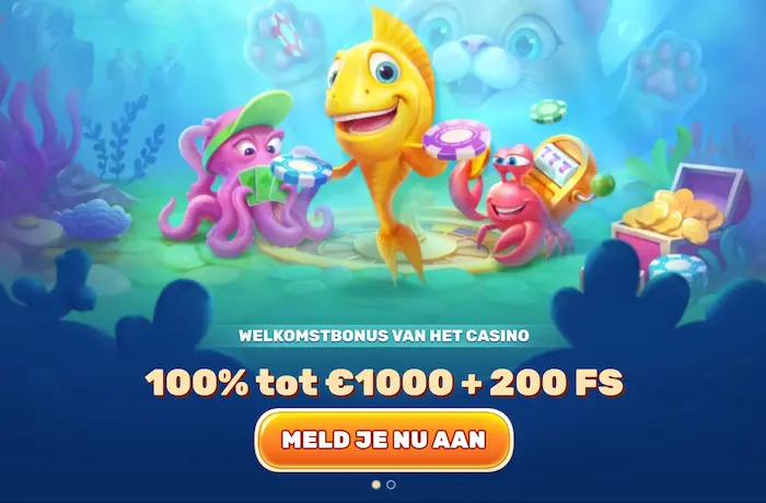 Spinfin Casino NL banner